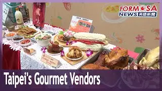Taipei honors traditional market vendors for gourmet sushi, sweets