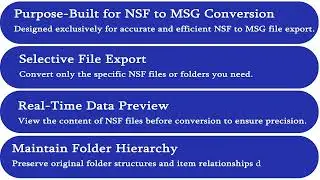 DataVare NSF to MSG Converter | How it Works | Convert Lotus Notes Emails to MSG Format