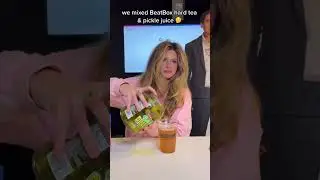 BeatBox Hard Tea & Pickle Juice 🧃🤯 - #hardtea #pickle #picklejuice #tea #beatbox #beatboxbeverages