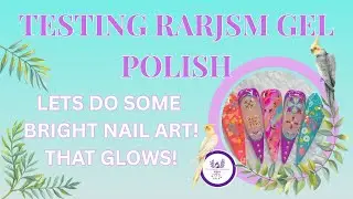 NAIL ART WITH RARJSM - Summer BOHO Vibes - Bright Nail Design 
