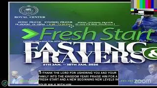 ICGC - ROYAL  CENTER FRESH START DAY 2 6TH JAN 2026