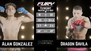 Fury 102 Алан Гонсалес против Дракона Давилы