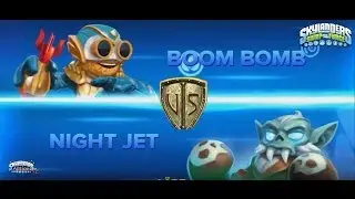 Night Jet vs  Boom Bomb Wettkampfarena Skylanders Swap Force Duellkampf