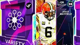 98 LTD BAKER MAYFIELD MUT HEROES  PULL ? TRAINING VARIETY PACKS 91+ MUT HEROES PACKS/ MADDEN NFL 21