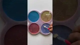 Ginkgo Leaf Coasters 🎨🫶🏽🍁🍂🍃 #satisfying #tiktok #ginkgo #resin #art #merciamoore
