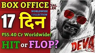 Deva Box Office Collection Day 17 | Shahid Kapoor | Worldwide & Overseas Earnings #devaamovie