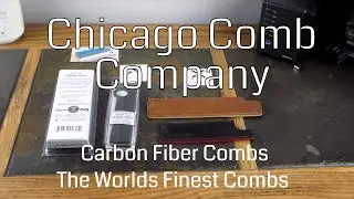 Chicago Comb Company Carbon Fiber Combs: High Quality Grooming Gear