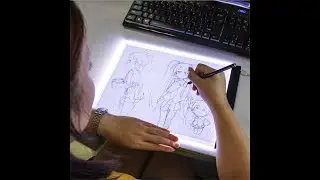 Three Level Dimmable Led Light Pad Drawing Board Pad Tracing Light Box Eye Protection Easierg