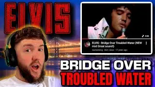 Musician REACTS to 'Bridge Over Troubled Water' by ELVIS PRESLEY (LIVE)