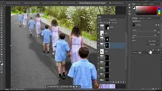 Adding opacity to layers and drop shadows to your action sequence in Photoshop