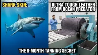 Shark Skin: From Ocean Predator $\rightarrow$ Premium Grade Super Durable Leather