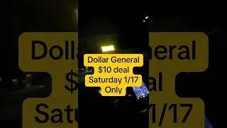 Another $10 deal you can grab @D@DOLLARGENERALomorrow 1/17, using your #5off25 Saturday coupon!