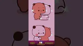 After fight | Bubu Dudu | Goma Peach | Milkmoachbear | Cute Couple | #bubududu #anime