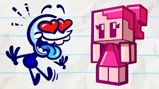 Pencilmate's First Love | Animated Cartoons Characters | Animated Short Films | Pencilmation