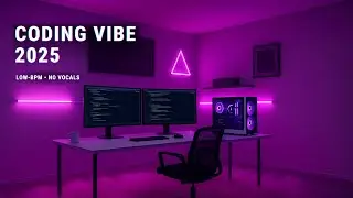 Deep-House Coding Vibe 2025 | Low-BPM Focus Mix (No Vocals, Loop-Ready)