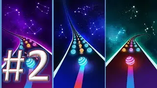 Dancing road gameplay walkthrough 2 android & ios