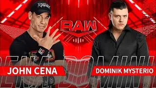 Can Dominik Defeat John Cena? 😳 WWE RAW Gameplay Match