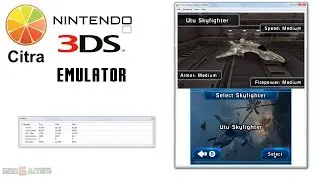 Citra 3DS Emulator - Thorium Wars: Attack of the Skyfighter Gameplay with Opengl Renderer!