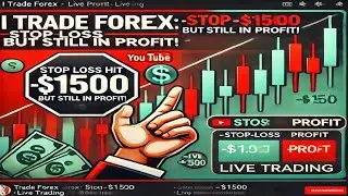 I Trade Forex: Stop Loss Hit -$1500 but Still in Profit! | Live Trading