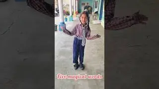 Five Magical words #viral #viralvideo #ytshorts #youtubeshorts #trending #trendingshorts #activity