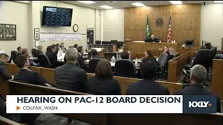 WATCH LIVE: Hearing on Pac-12 Board Decision