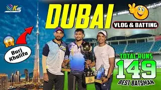 CHAMPIONS IN UAE 🇦🇪 AFTER 3 YEARS | ELEGANT TROPHY 🏆 | BATTING AND VLOG
