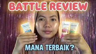 Battle Review Marina Face Sunscreen SPF 45 PA ++++ Bright Booster, Hydra Lock, Acne Clear