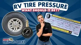 How to Locate the Proper Tire Pressure for Your RV