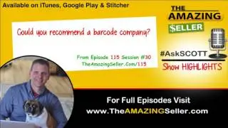 Could You Recommend A Barcode Company? - TAS 115: The Amazing Seller