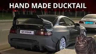 Изготовление насадки на спойлер в стиле &laquo;Дактейл&raquo; (Ducktail for spoiler Celica GT-FOUR GT4 ST205)