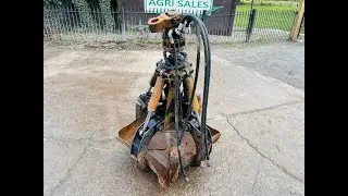 4 TINE ROTATING SCRAP GRAB