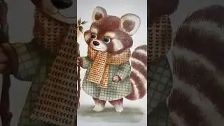 Red Panda Watercolor Tutorial in Procreate #ProcreateTutorial #WatercolorArt #DigitalArtTutorial