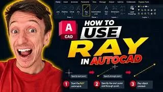 How To Use Ray In AutoCAD (2026)