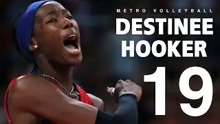 Super Jump Destinee Hooker | Women's Volleyball London 2012