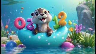 La nutria traviesa salpic&oacute; los n&uacute;meros | Rimas Infantiles y Canciones para Ni&ntilde;os