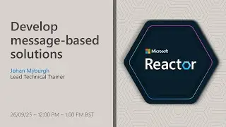Develop message-based solutions