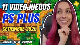 🟥 11 Juegos PS PLUS Essential - Extra - Premium SETIEMBRE 2025