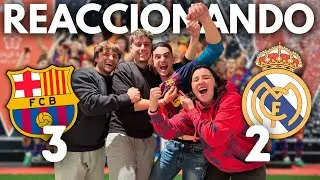 🔥REACCIONANDO al FC BARCELONA 3-2 REAL MADRID &iexcl;CAMPEONES de SUPERCOPA! *NI ROBANDO*