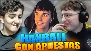 AGUSNETA-DAVOO XENEIZE-MERNUEL-COSMO JUEGAN AL HAXBALL y APUESTAN