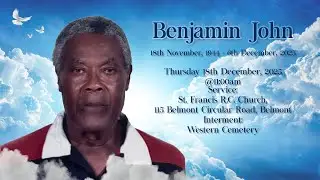 In Loving Memory Of Benjamin John