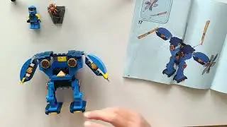 Making LEGO NINJAGO&reg; Jays Elektro-Mech - 71740 (Long Version)