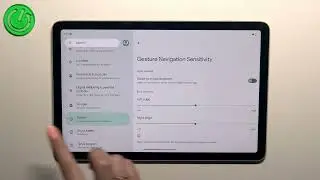 How to Set the Gestures Navigation Type on GOOGLE Pixel Tablet - System Navigation