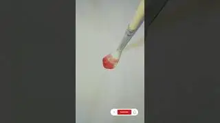 White & Red Aesthetic Digital Art | Stunning Color Blend 🎨#shorts #viral #viralvideo #reels#trending