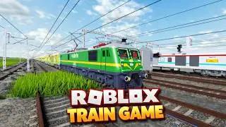 INDIAN TRAIN SIMULATOR ON ROBLOX | IR SIM | REALISTIC GAMEPLAY