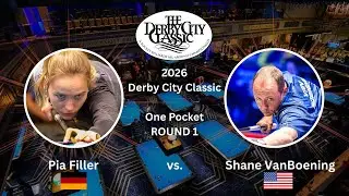 Pia Filler vs Shane Van Boening - DCC 9 Ball - One Pocket Round 1