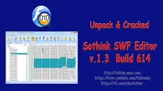 Unpack & cracked Sothink SWF Editor v. 1.3 build 614