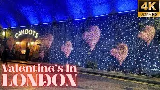 LONDON 2026 WALKING TOUR | ❤️ Romantic Valentine&rsquo;s Stroll From Riverside To The City ❤️ [4K]