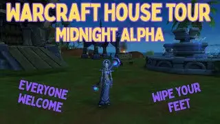 WoW Midnight Alpha- Player Housing House Tour