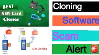 How to clone Sim Card | SIM card cloning fraud | Sim cloning software | Be aware SIM card scam |