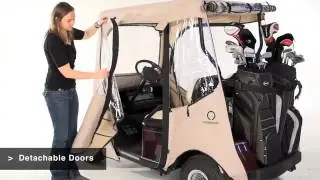 Fadesafe E-Z-GO Custom Golf Cart Enclosure by Classic Accessories